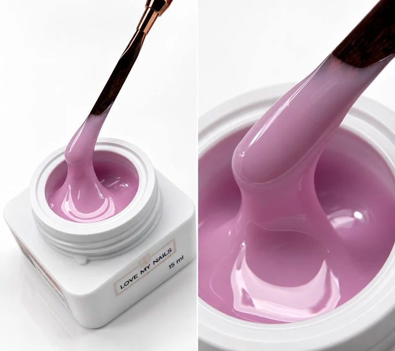 Modelliergel 'Frosted Rose' 5ml-50ml von Love My Nails TPO-Free