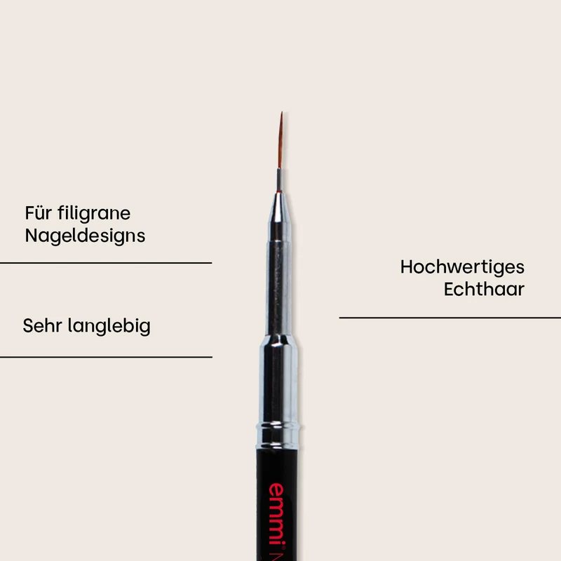 Nail Art Fineliner Pinsel 11mm | 01