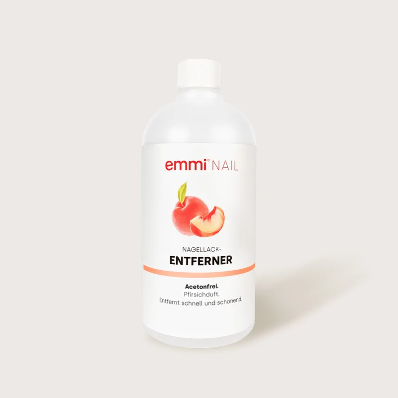 Nagellackentferner acetonfrei Pfirsich 500ml
