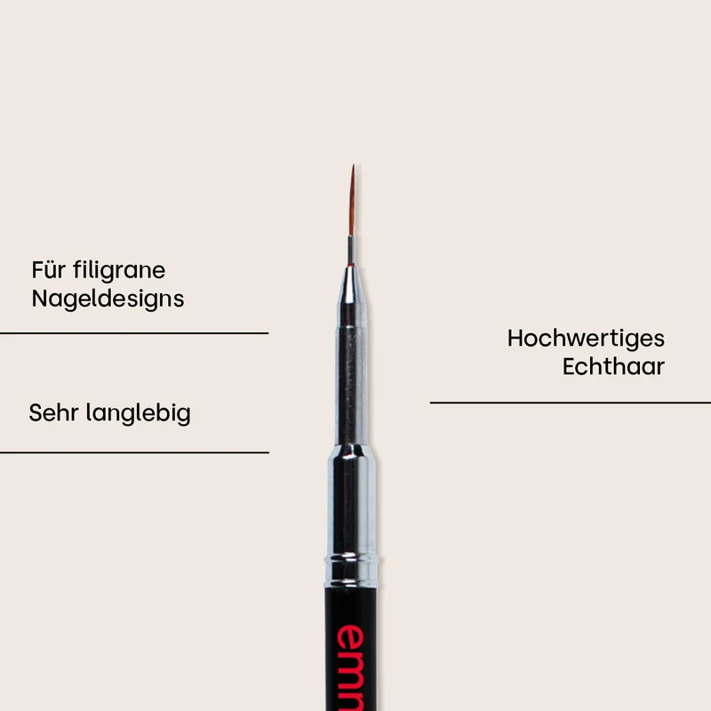 Nail Art Fineliner Pinsel 5mm | 000