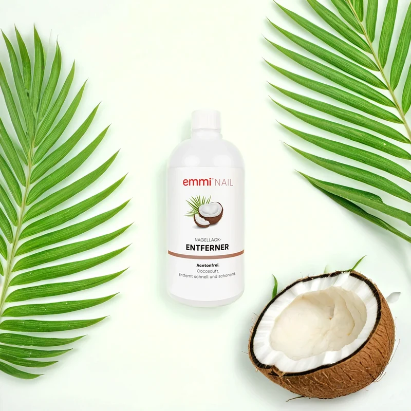 Nagellackentferner acetonfrei Kokos 500ml