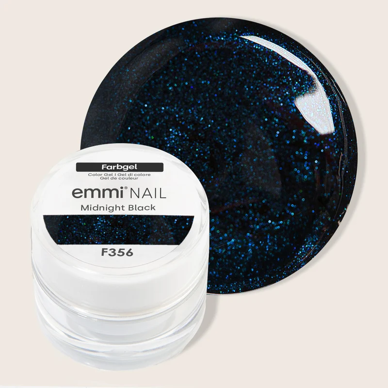 Farbgel Midnight Black 5ml | F356