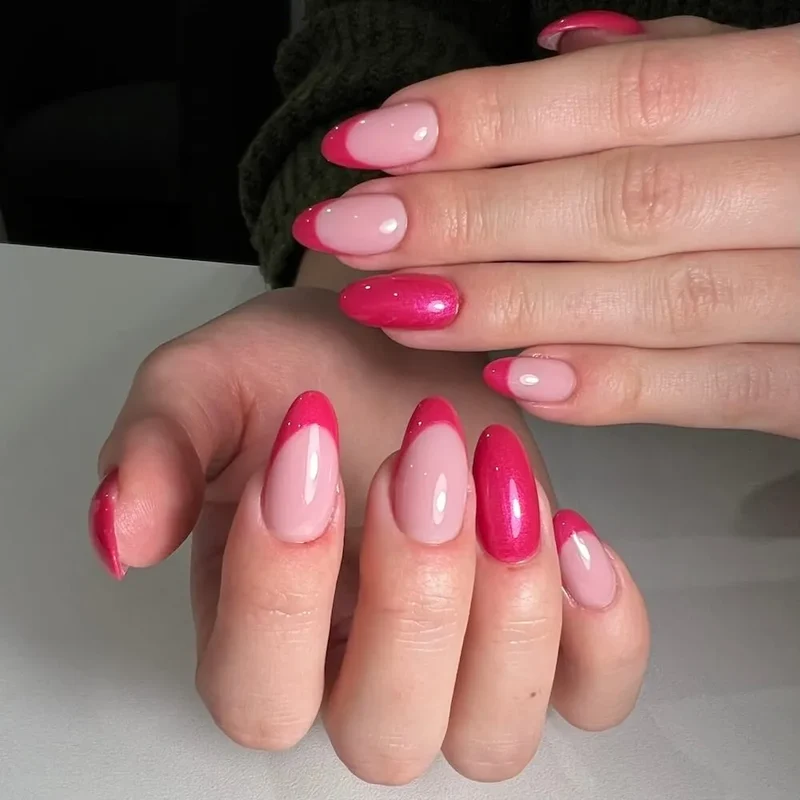 #861 Premium-EFFEKT Color Gel 5ml Pink leichter schimmer