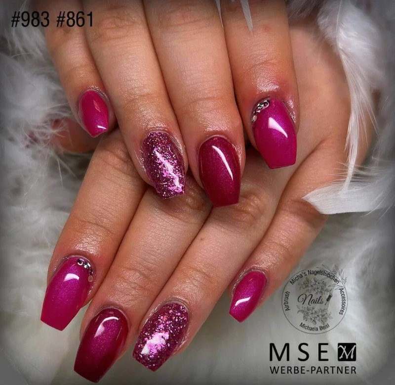 #861 Premium-EFFEKT Color Gel 5ml Pink leichter schimmer