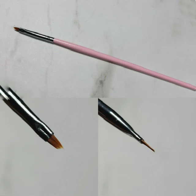 French Pinsel Größe 2 mit rosa Griff