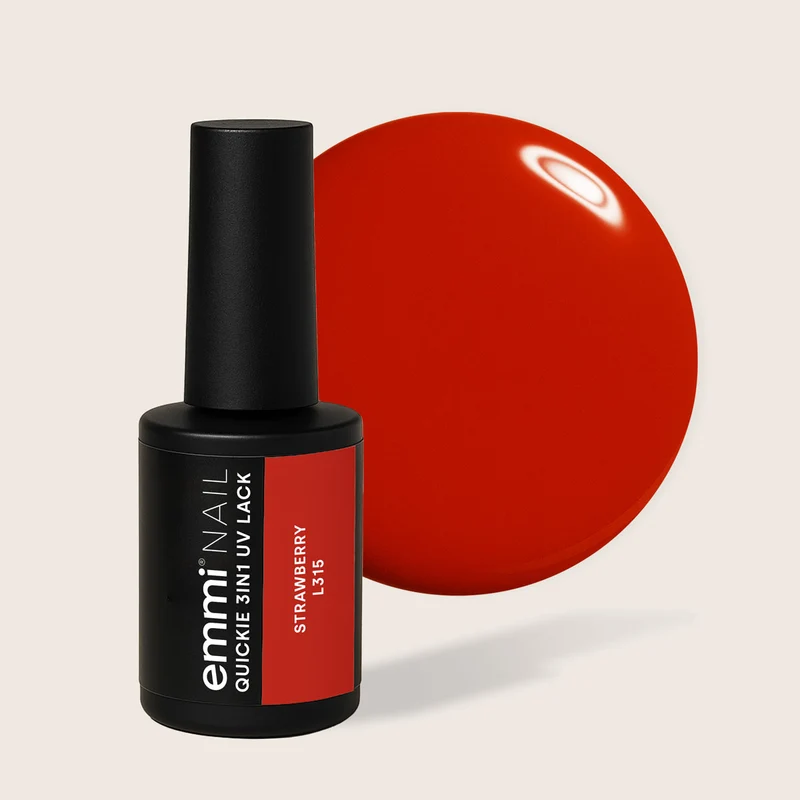 3-in-1 UV-Nagellack Quickie Strawberry 7,5ml | L315