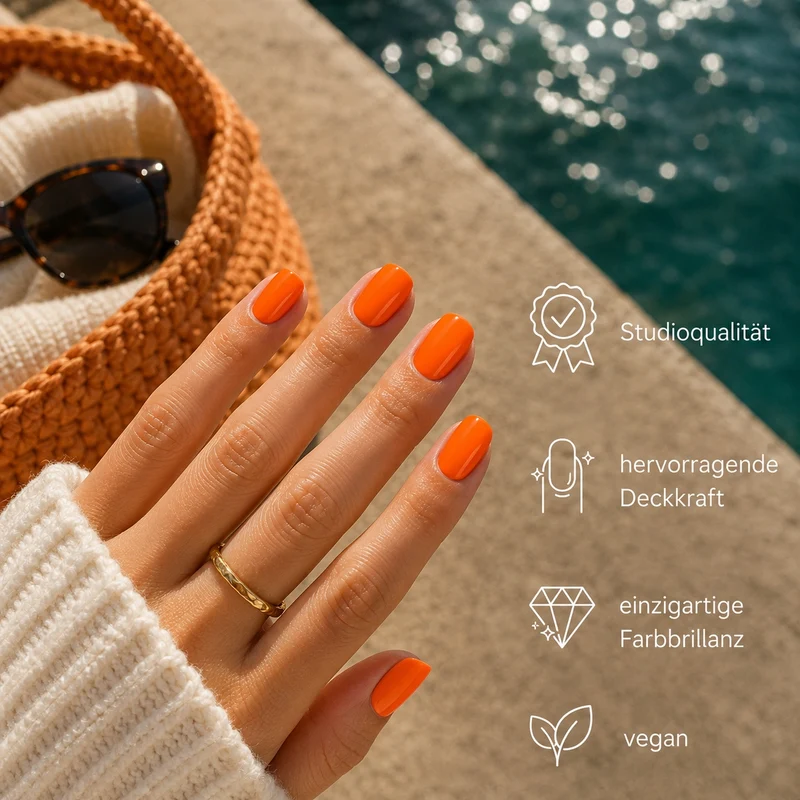 Farbgel Neon Orange 5ml | F335