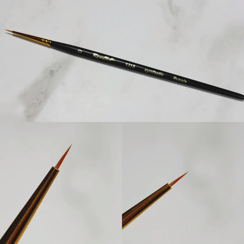 Pinsel für Nageldesign Roubloff 1315 in Größen 0-1
