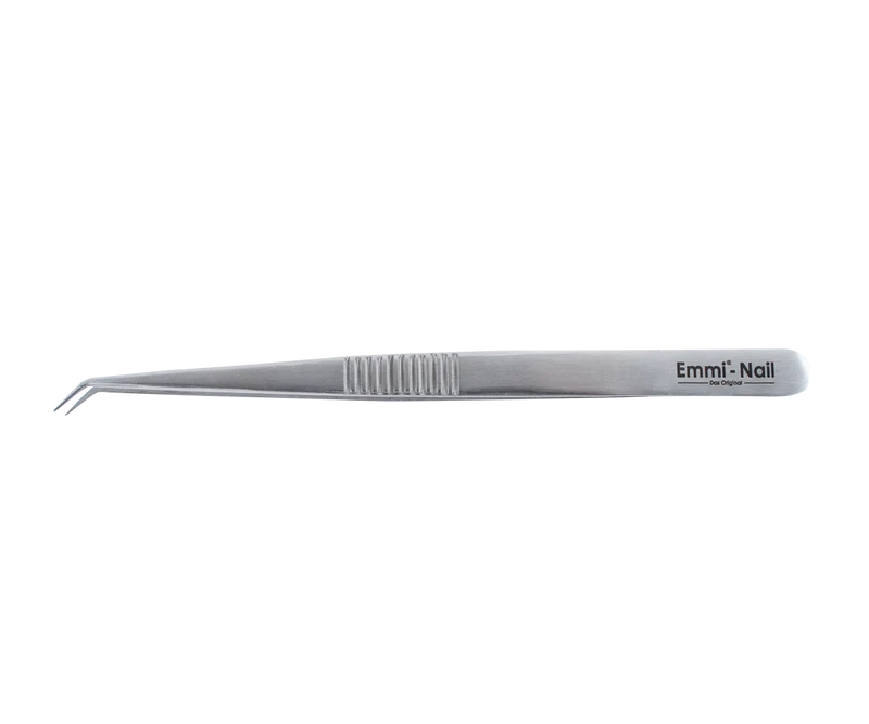 Lash Tweezer gebogen Emmi-Nail Logo