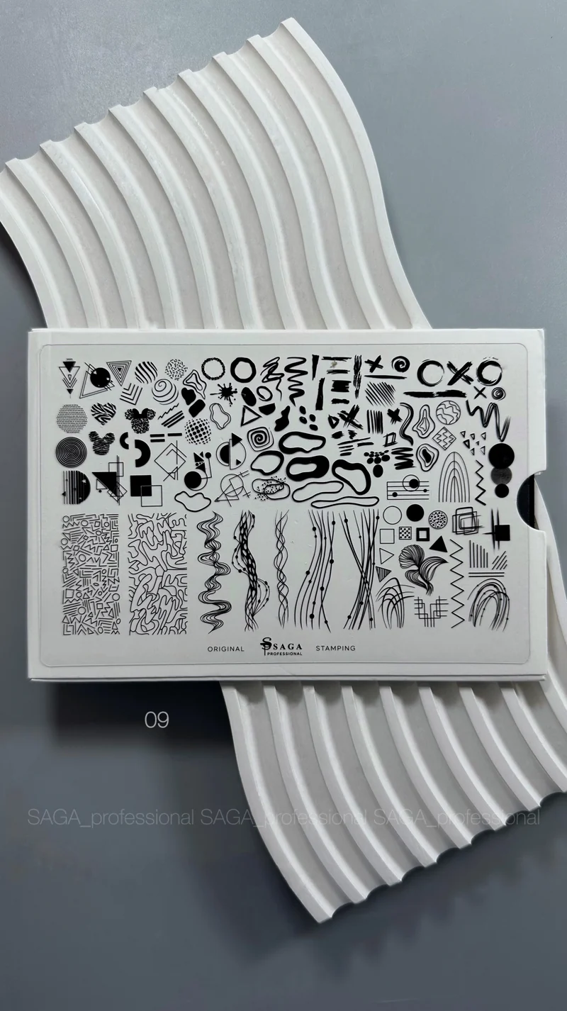 SAGA Stamping plate 09