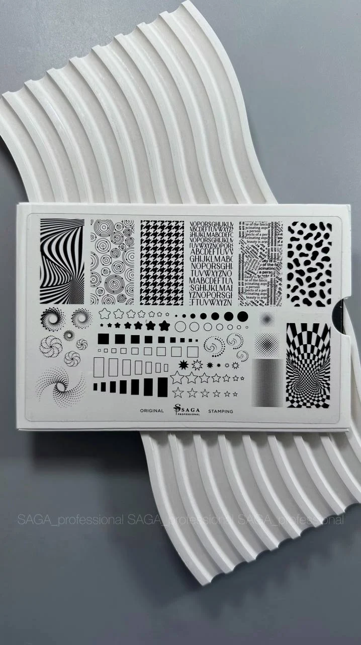 SAGA Stamping plate 08