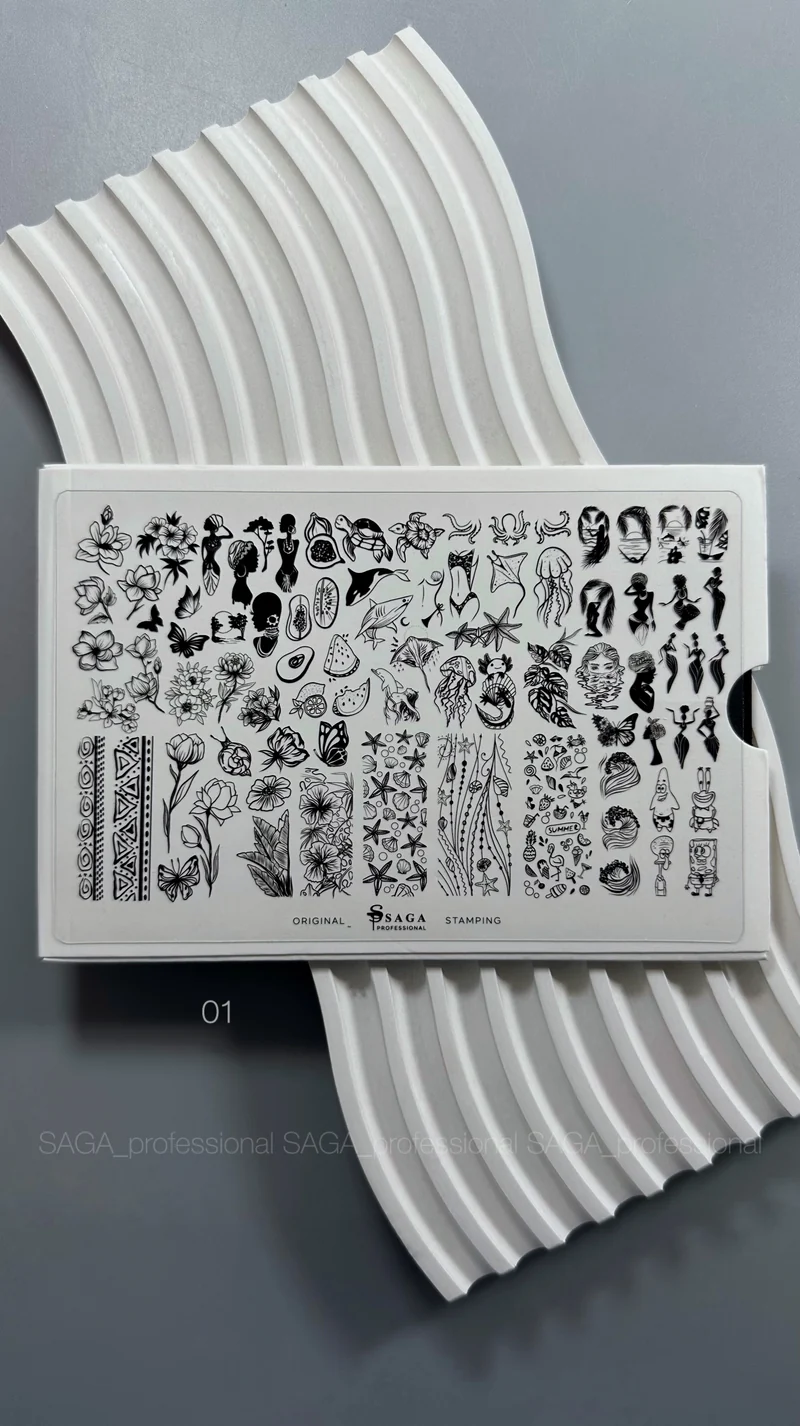 SAGA Stamping plate 01