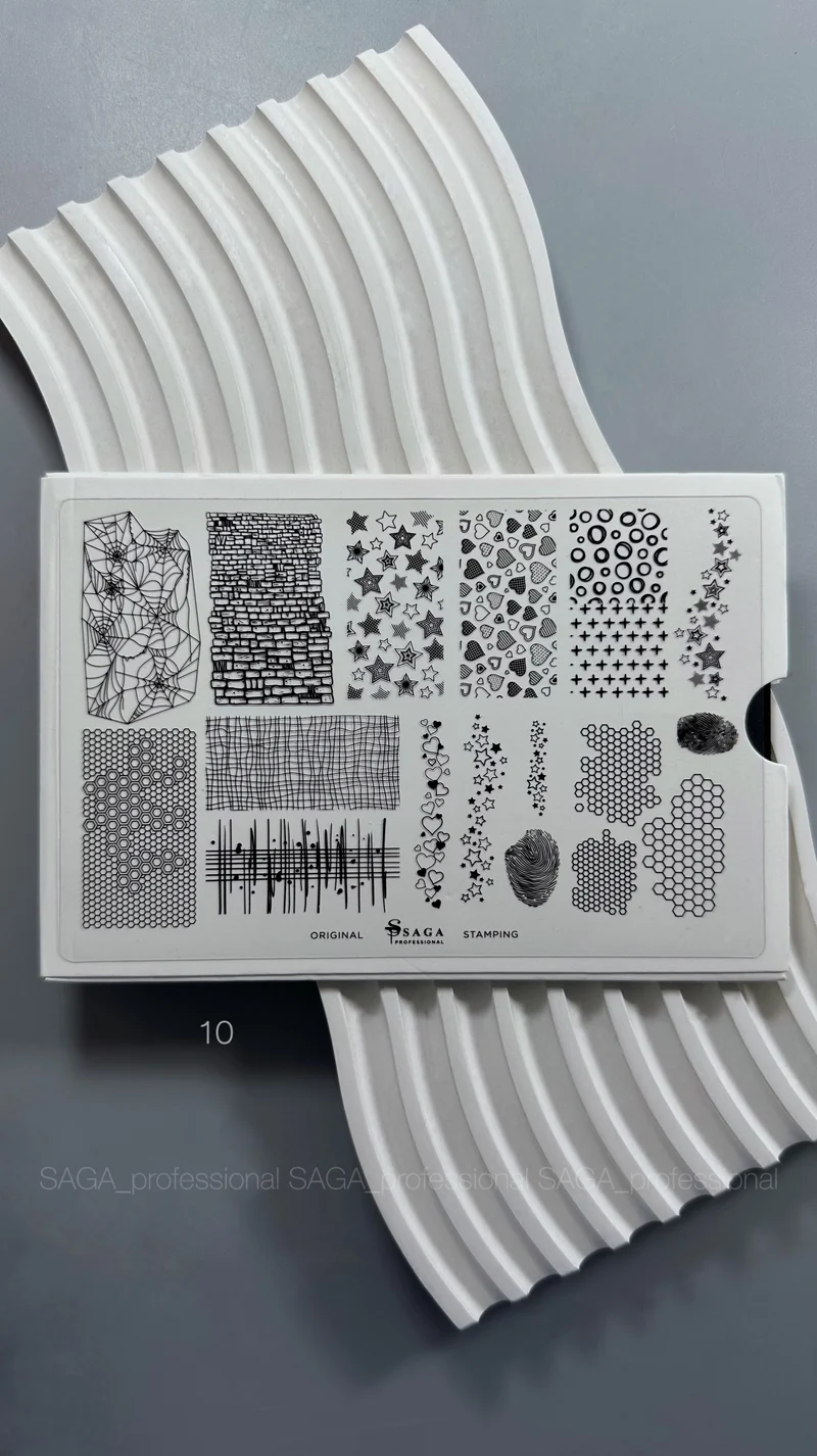 SAGA Stamping plate 10