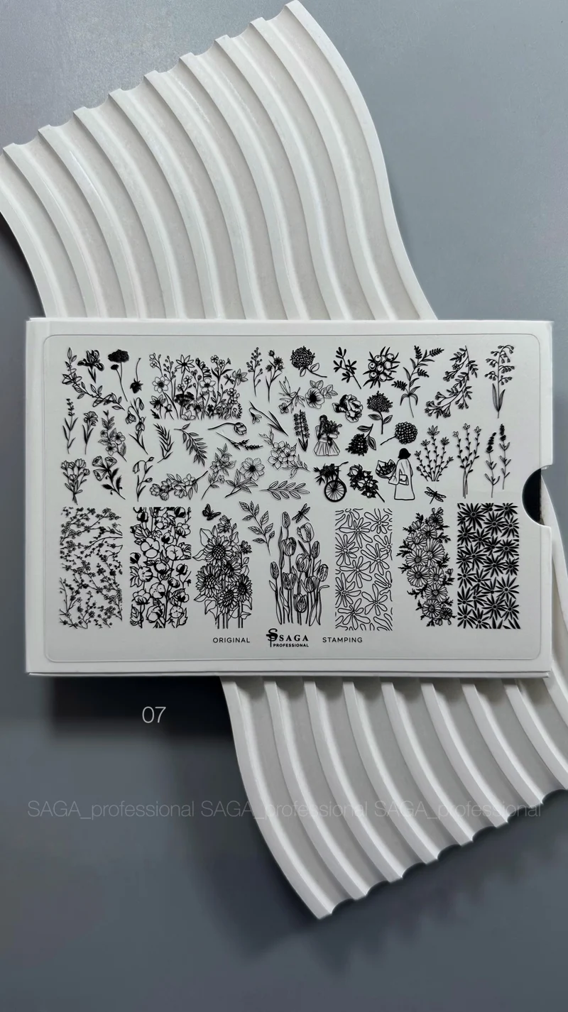 SAGA Stamping plate 07