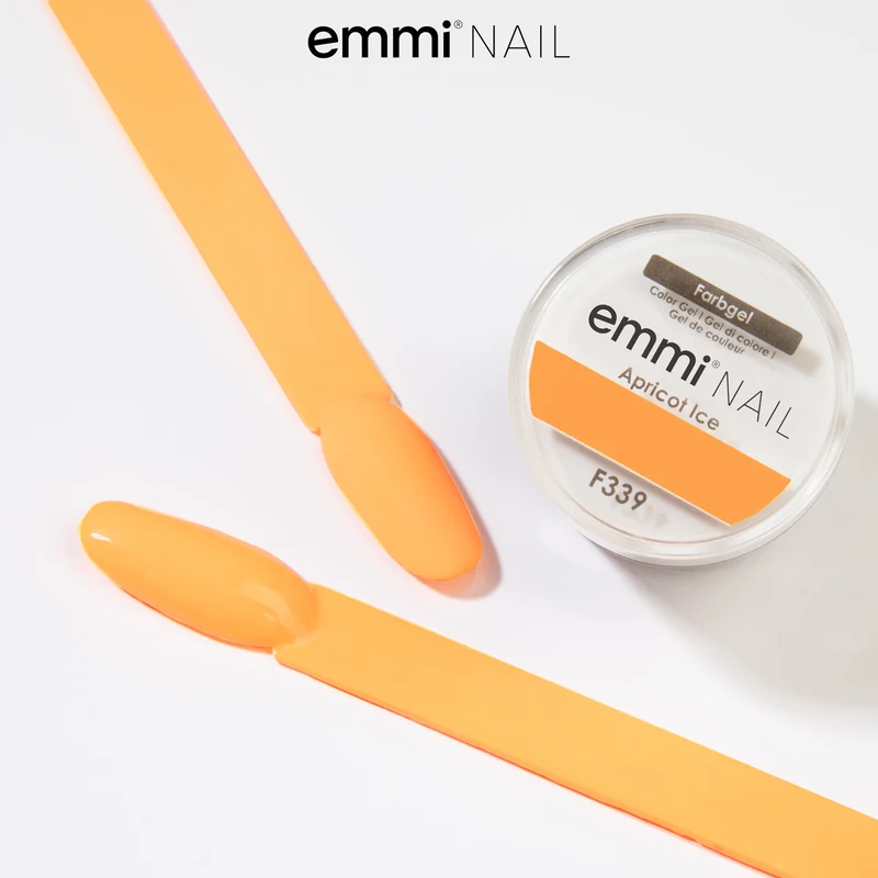 Farbgel Neon Apricot Ice 5ml | F339