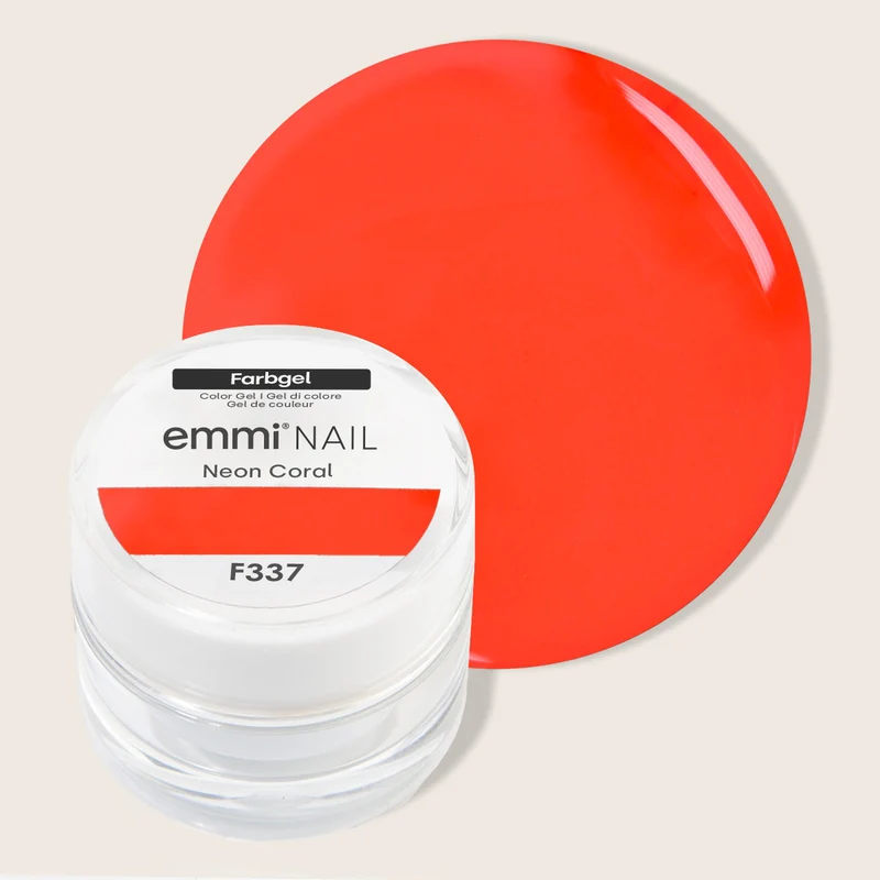 Farbgel Neon Coral 5ml | F337