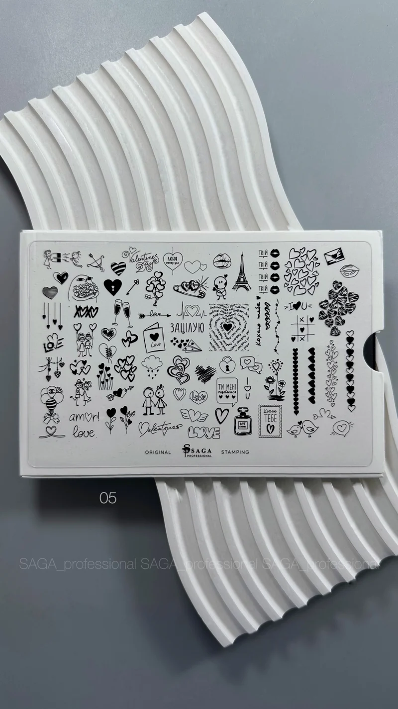 SAGA Stamping plate 05