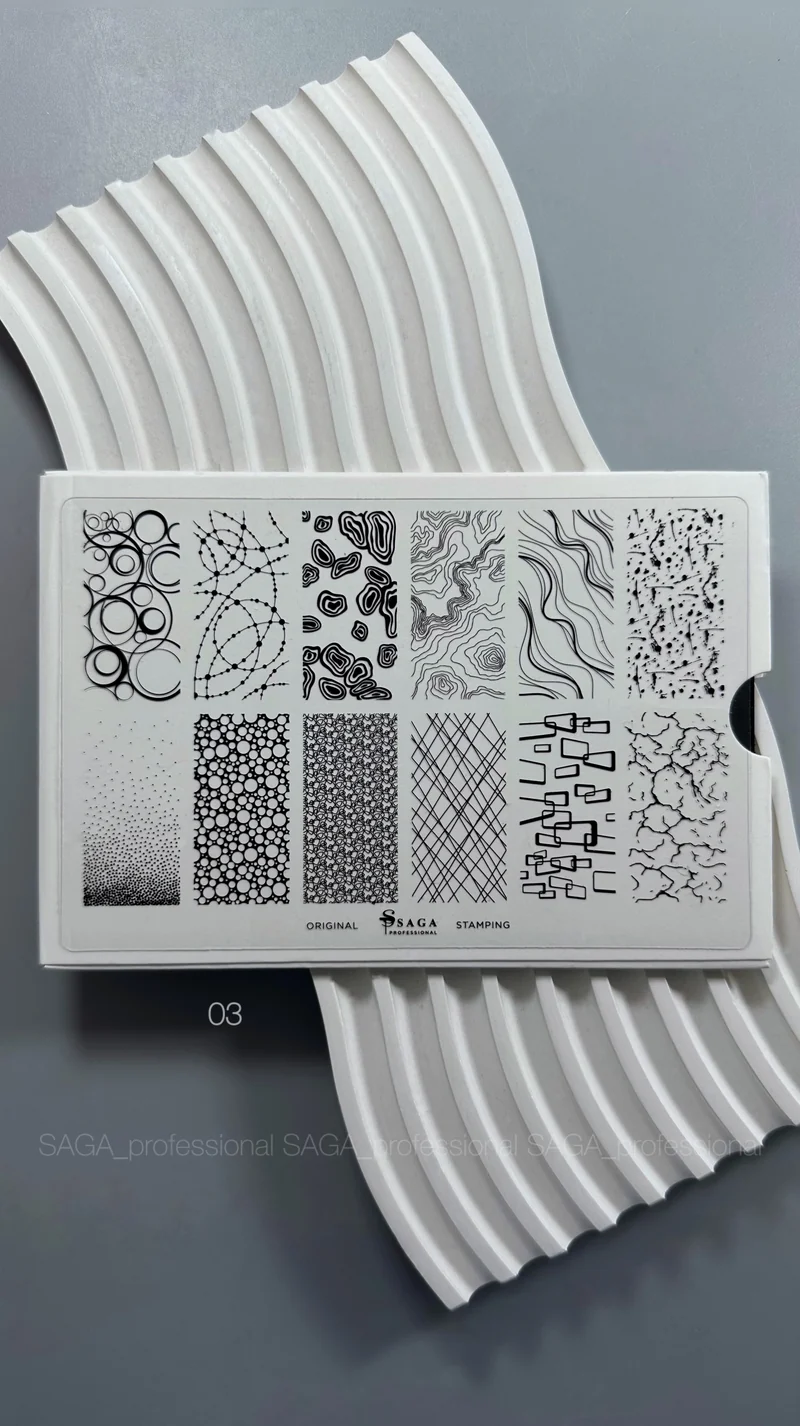 SAGA Stamping plate 03