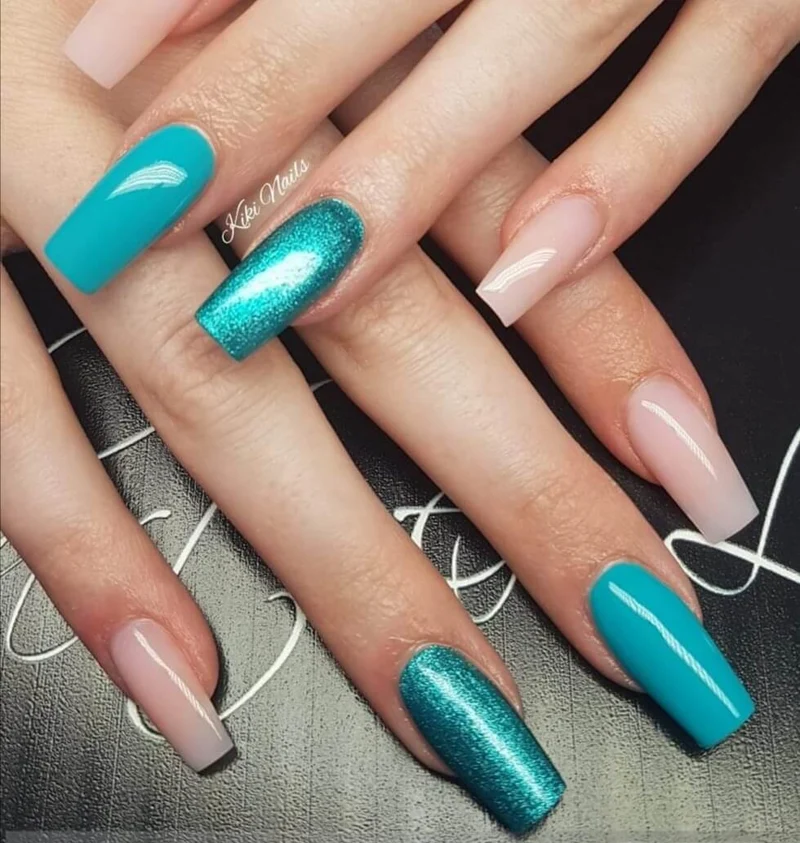#852 Premium-PURE Color Gel 5ml Blaugrün
