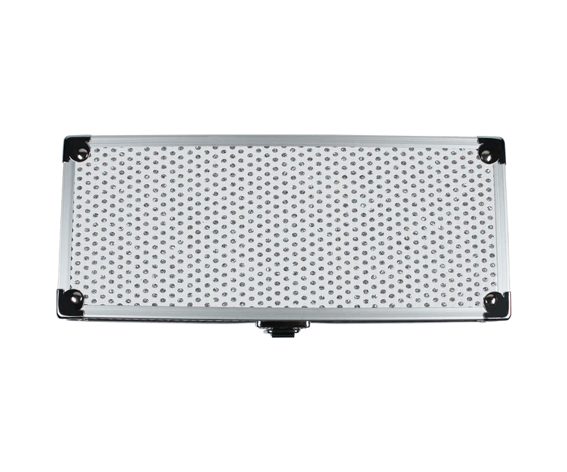 Pinselbox Weiß/Silber