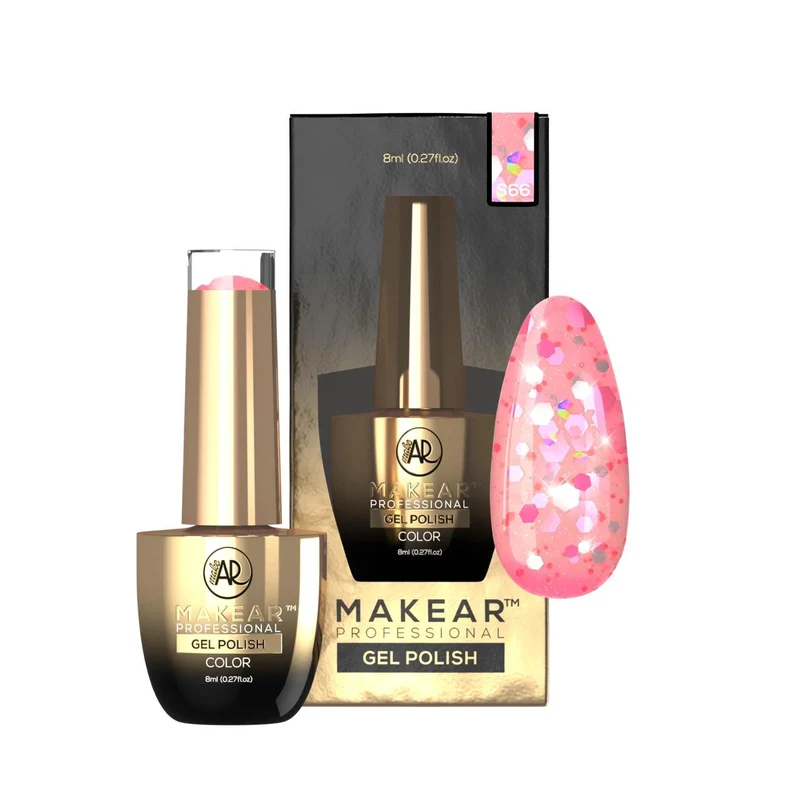 S66 - UV Nagellack ohne Hema 8ml MAKEAR