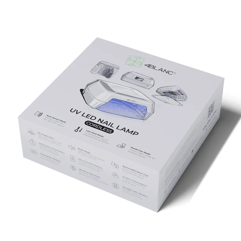 4BLANC® SMART UV-LED-Nagellampe kabellos