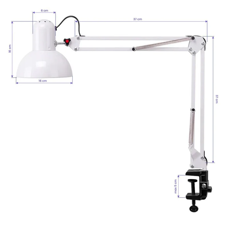 Schreibtischlampe Lampe PiX 314 White