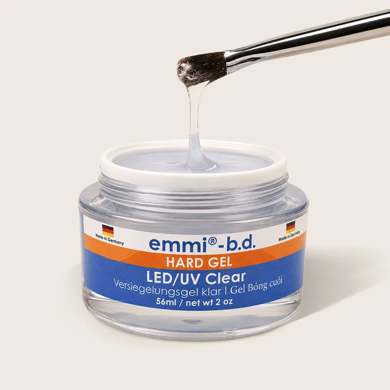 emmi-B.D. Hard Gel UV LED Versiegelungsgel Clear 56ml