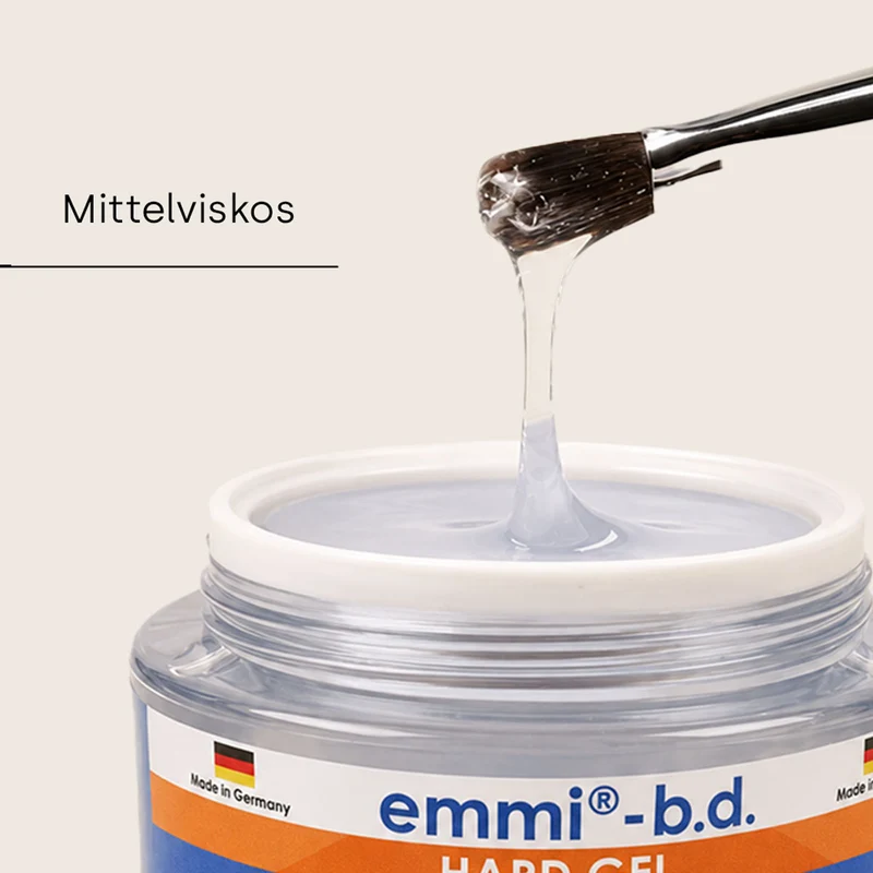 emmi-B.D. Hard Gel UV LED Versiegelungsgel Clear 56ml