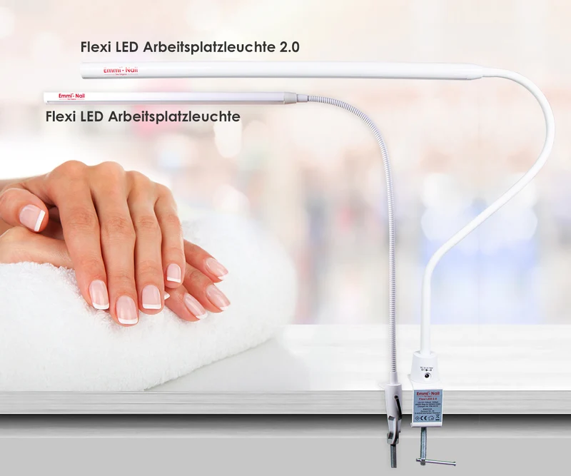 Arbeitsplatzleuchte Flexi LED 2.0 - weiß