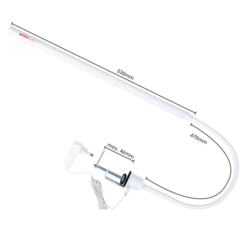 Arbeitsplatzleuchte Flexi LED 2.0 - weiß