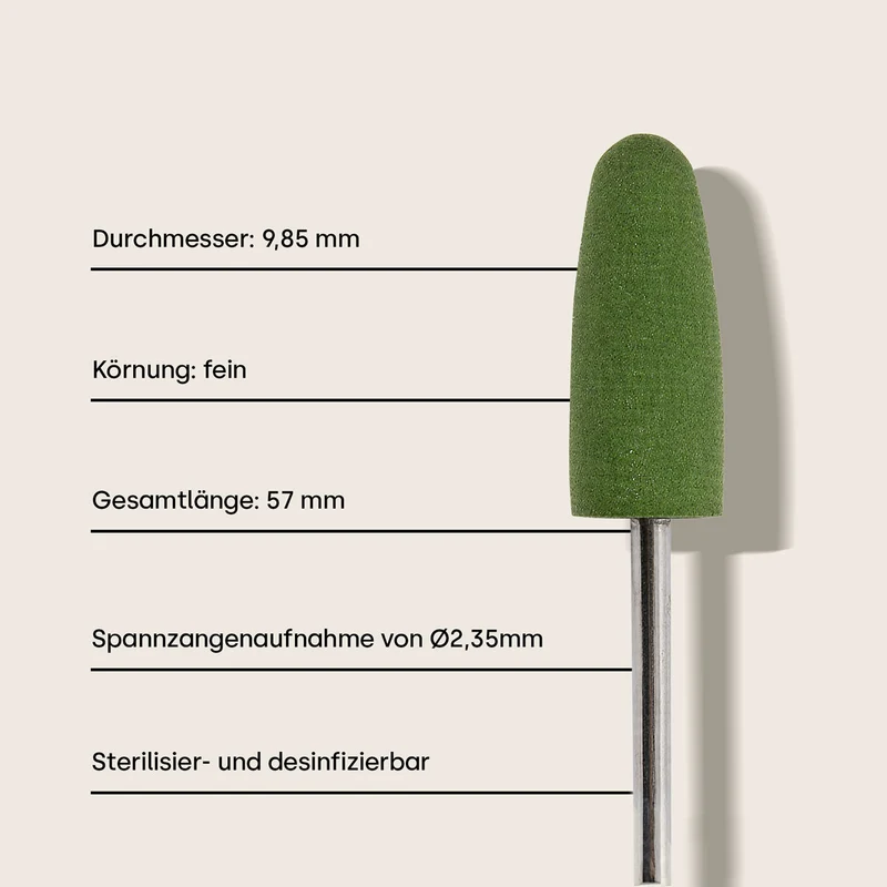 Nagelfräser Polier Bit fein