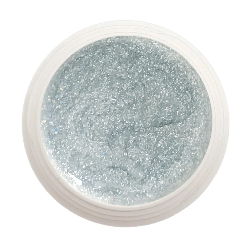 #809 Premium-GLITTER Color Gel 5ml Silber