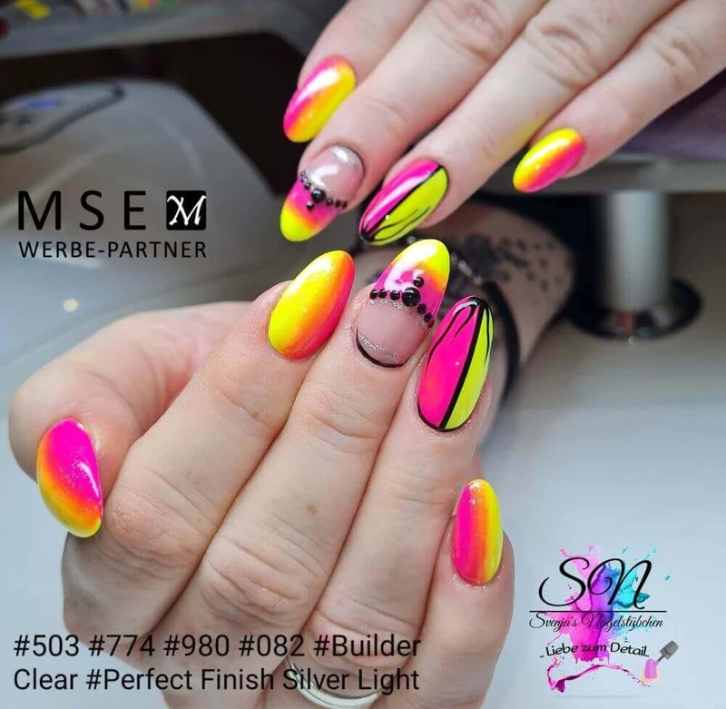 #774 Premium-DEKO Color Gel 5ml Neon NOT FOR COSMETIC USE