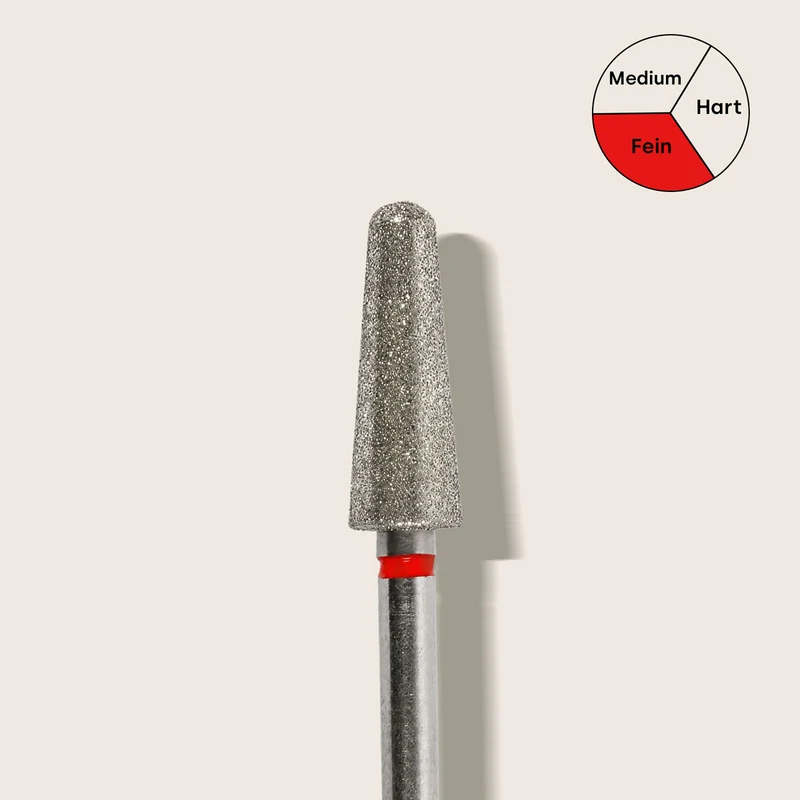 Nagelfräser Diamant Bit Konisch fein