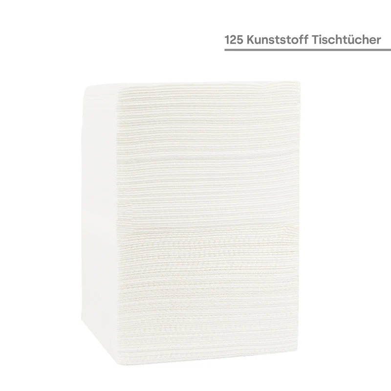 Kunststoff Tischtücher 33x45cm, 125St.