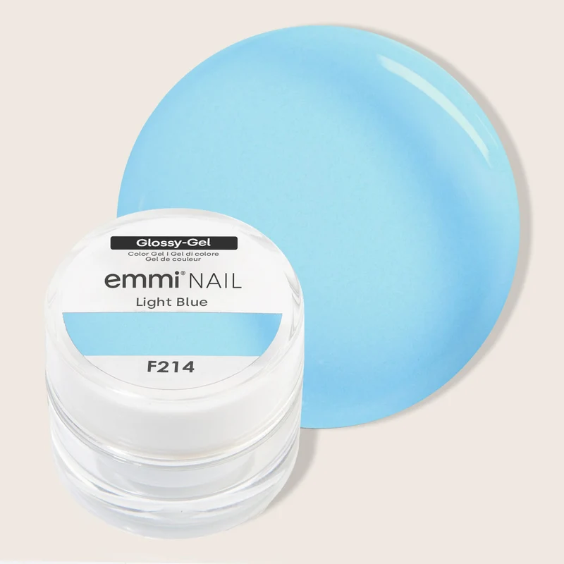 Glossy Farbgel Light Blue 5ml | F214