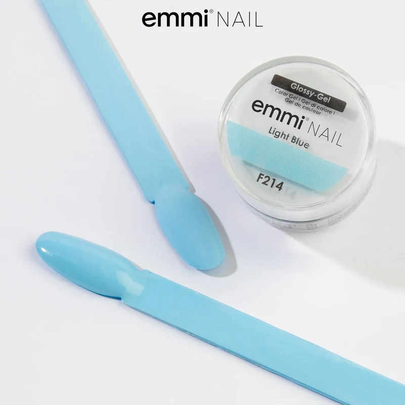 Glossy Farbgel Light Blue 5ml | F214