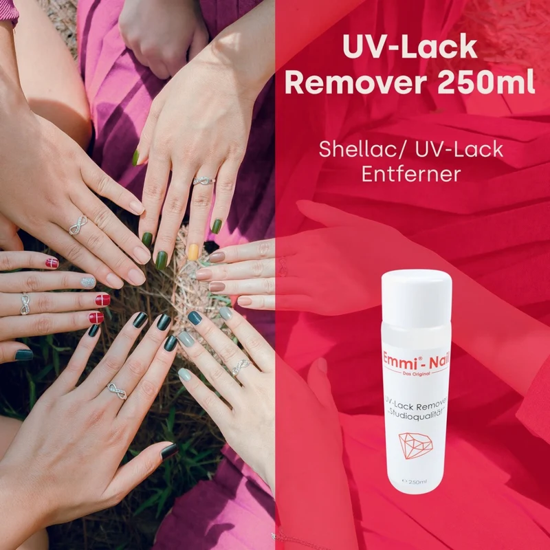 emmi Shellac UV-Lack Remover Studioqualität 250ml
