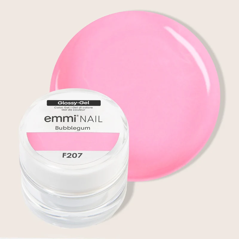 Glossy Farbgel Bubblegum 5ml | F207