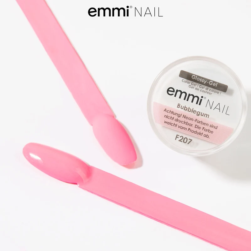 Glossy Farbgel Bubblegum 5ml | F207