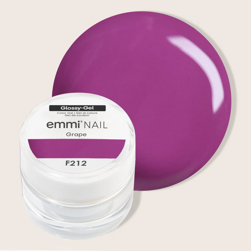 Glossy Farbgel Grape 5ml | F212