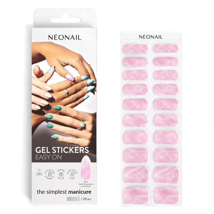 M13 - GEL STICKERS EASY ON (Gel Wraps) NEONAIL