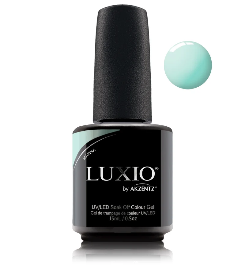 Luxio Marina Blue gel nail polish