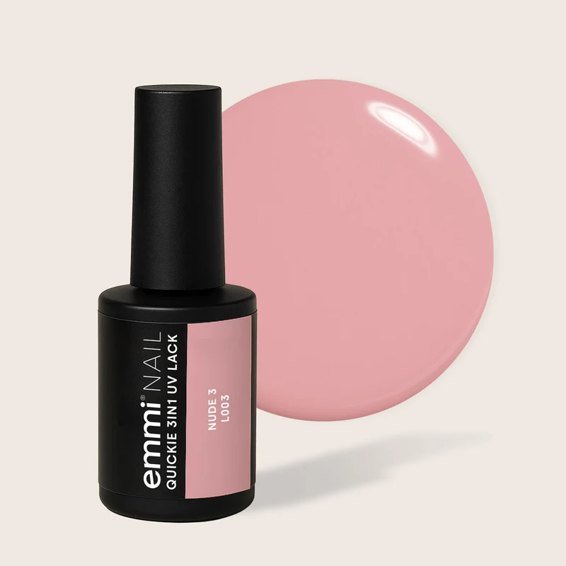 3-in-1 UV-Nagellack Quickie Nude 3 7,5ml | L003