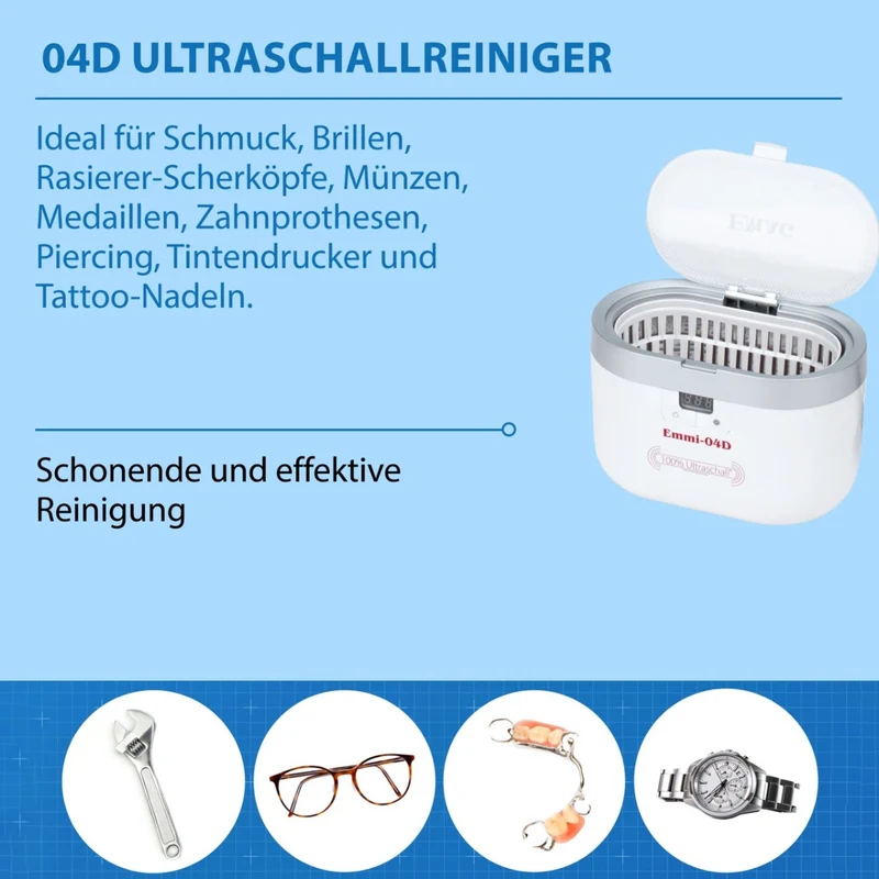 Ultraschallreiniger 0,6L Emmi-04D