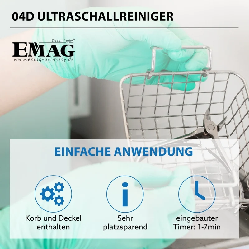 Ultraschallreiniger 0,6L Emmi-04D