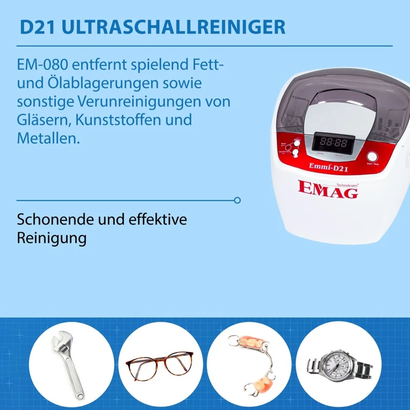 Ultraschallreiniger 2L Emmi-D21