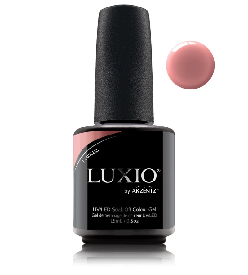 Luxio Flawless Rosy Nude Gel nail polish