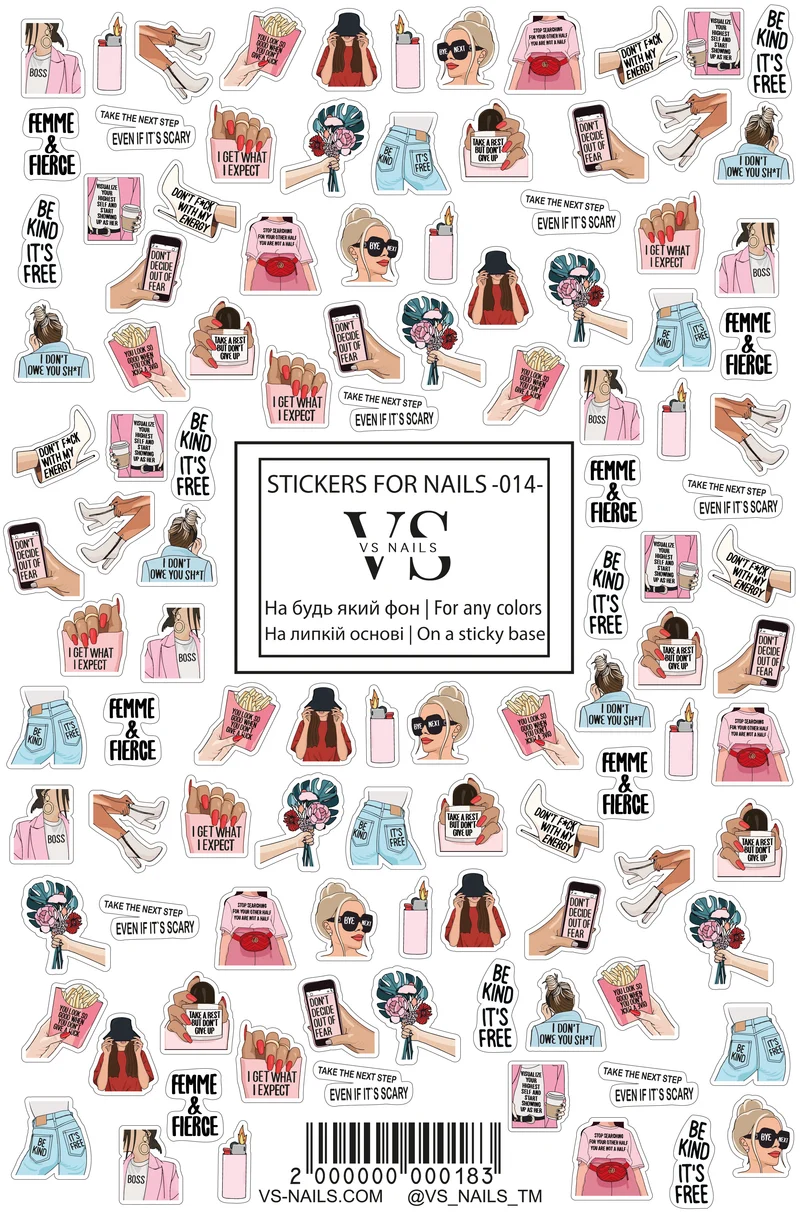 Sticker (selbstklebend) Love Nr. 014 von VS
